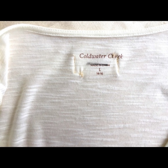 Sleeveless top in lightweight fabric ColdwaterCr L - Picture 5 of 5